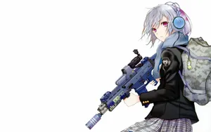 动漫美少女锦集桌面壁纸_14