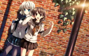 动漫美少女锦集桌面壁纸_15