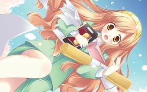 动漫美少女锦集桌面壁纸_18