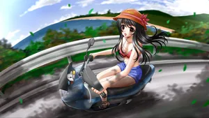 色彩浓郁的动漫美眉壁纸_20