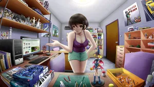 青春活力美少女插画壁纸ilolamai_6