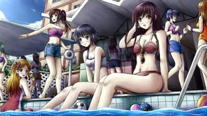 青春活力美少女插画壁纸ilolamai_10