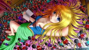 青春活力美少女插画壁纸ilolamai_12