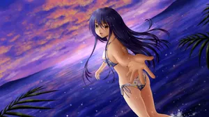 青春活力美少女插画壁纸ilolamai_13