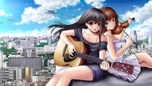 青春活力美少女插画壁纸ilolamai_14