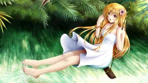 青春活力美少女插画壁纸ilolamai_16