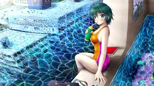 青春活力美少女插画壁纸ilolamai_18