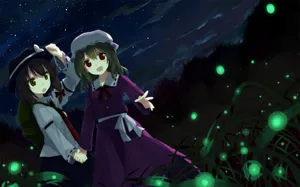 高清晰的动漫女孩桌面壁纸_6