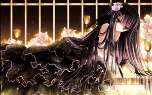 高清晰的动漫女孩桌面壁纸_11