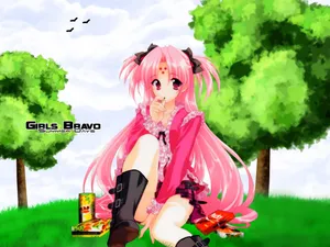 女生万岁可爱动漫壁纸_4
