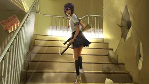 可爱动漫美女人物图片_2