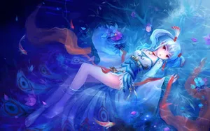 可爱动漫美女人物图片_9