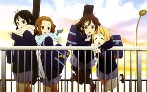 高清轻音少女桌面壁纸_9