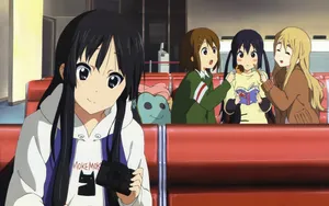 高清轻音少女桌面壁纸_19