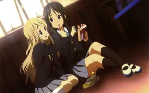 高清轻音少女桌面壁纸_24
