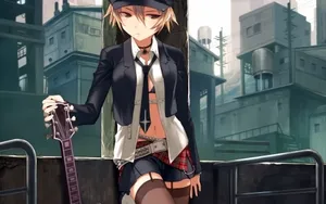 高清动漫美女桌面壁纸_9