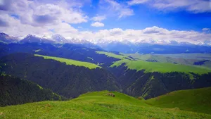 新疆喀拉峻草原风景_4