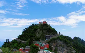 道教圣地武当山风景壁纸_3