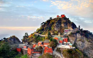 道教圣地武当山风景壁纸_4
