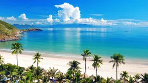 清新唯美海岸风景壁纸_4