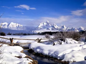 冬日雪景壁纸_3