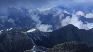 四川牛背山风景图片壁纸_16