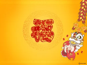 猪猪侠,逗逗迪迪2012年龙年春节壁纸_2