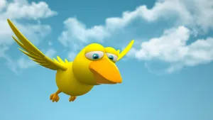 夸张表情3d卡通动物_4