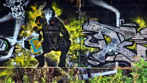 街头创意涂鸦图片_11