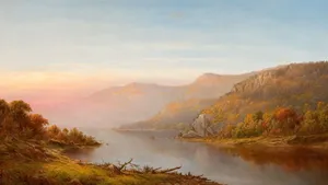 风景油画图片_4