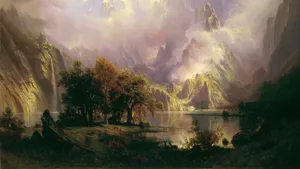 风景油画图片_7