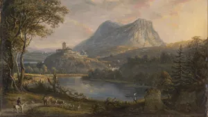 风景油画图片_9