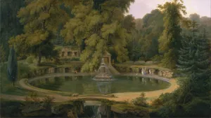 风景油画图片_11