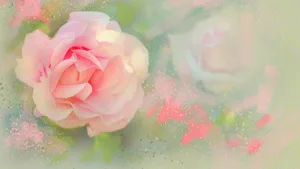 手绘花卉水彩画图片_8
