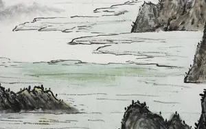 山水水墨画图片_5