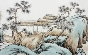 山水水墨画图片_9