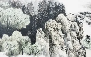 山水水墨画图片_20