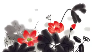 水墨画素材图片壁纸