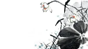 水墨画素材图片壁纸_5