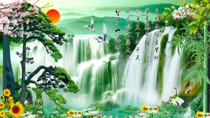 工笔画写意花鸟图片_3