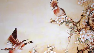 工笔画写意花鸟图片_8