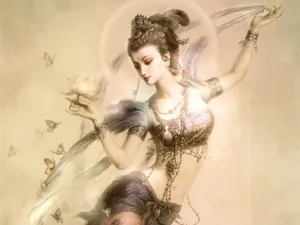 精美女性油画图片_4