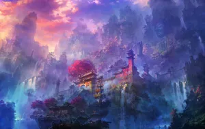 好看的水彩画图片_6