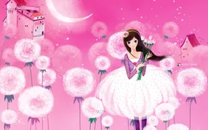 《画儿晴天》少女图片壁纸_24