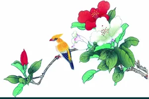 工笔花鸟画图片_6