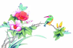 工笔花鸟画图片_7