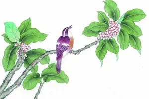 工笔花鸟画图片_10
