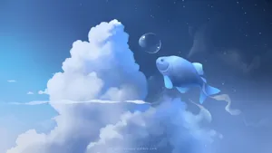 apofiss梦幻水彩桌面壁纸_20