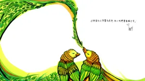手绘插画心灵经典名言壁纸_10