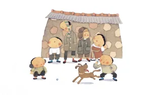 手绘儿童趣事图片壁纸
